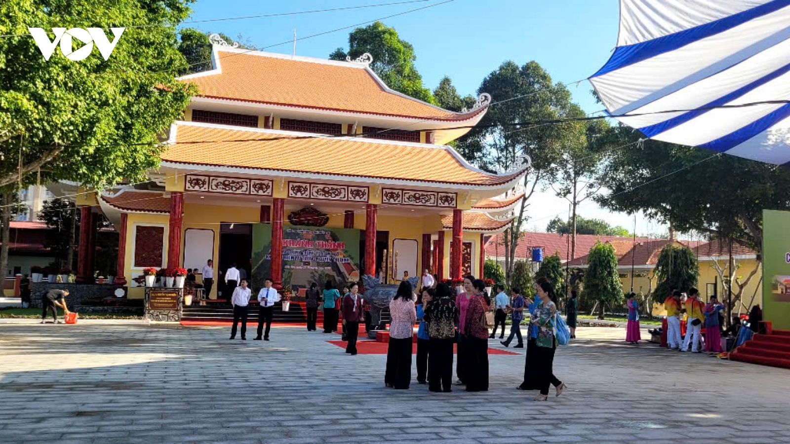 Khánh thành công trình trùng tu, tôn tạo khu lưu niệm nữ tướng Nguyễn Thị Định