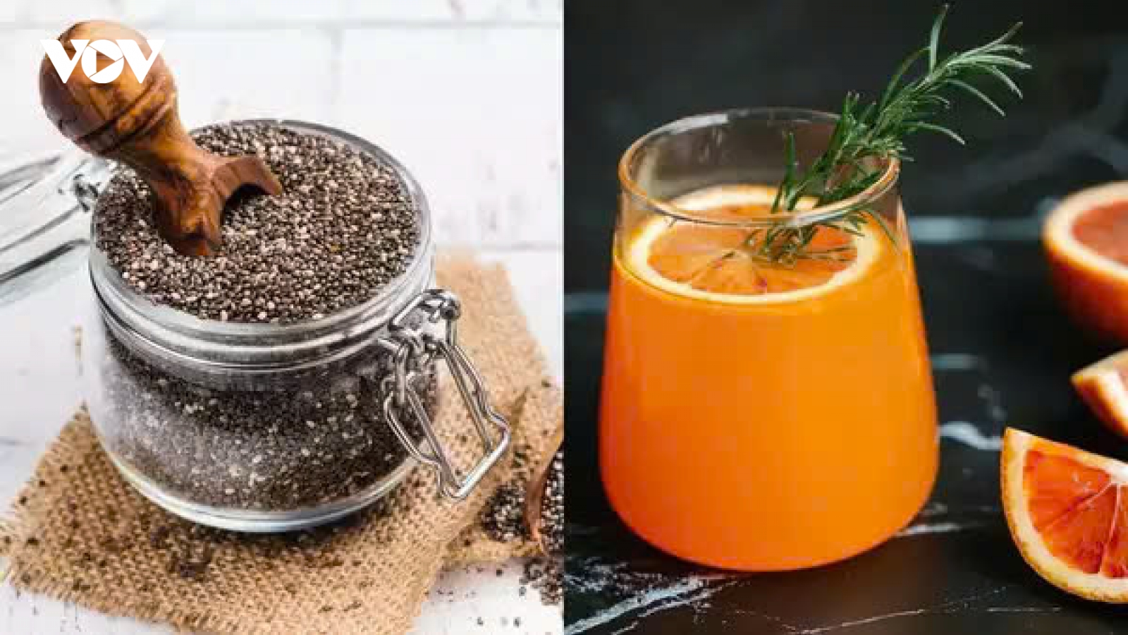 Tại sao nên uống nước cam hạt chia ngâm vào dịp Tết?