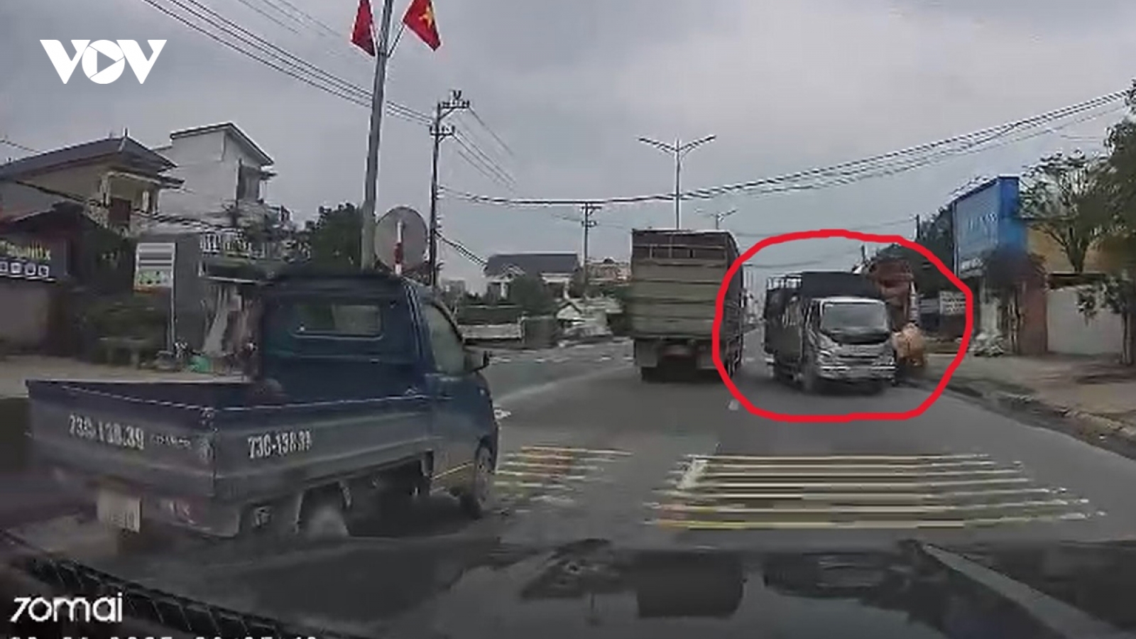 Phạt tài xế 19 triệu đồng, trừ 4 điểm vì đi ngược chiều trên QL 1A