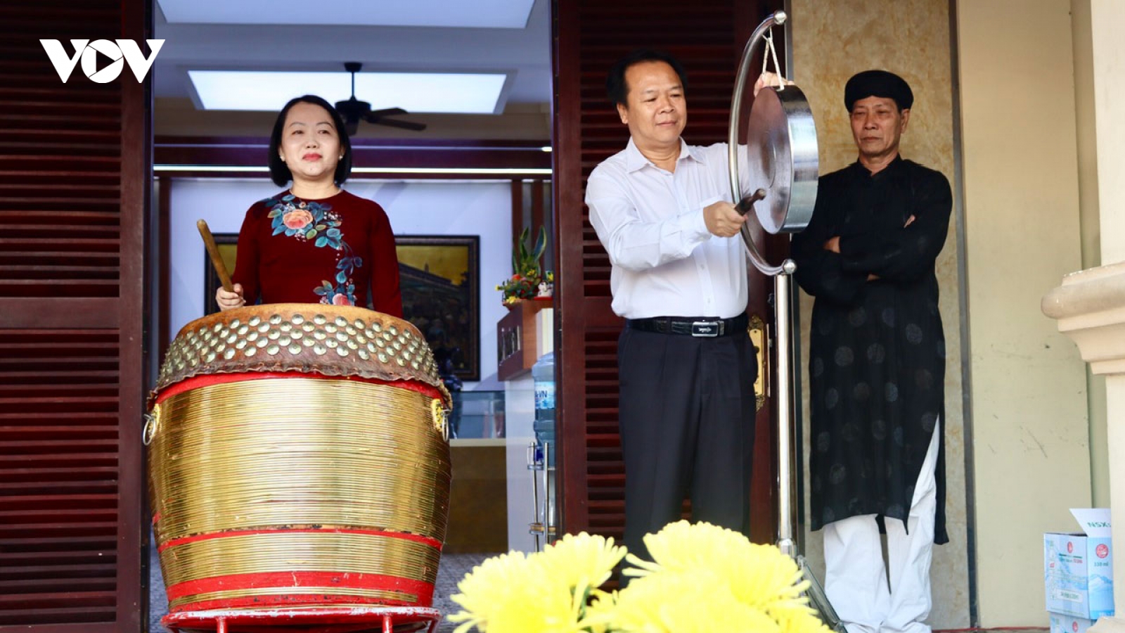 Lễ dựng nêu gắn kết cộng đồng đầu tiên được tổ chức tại Bình Dương