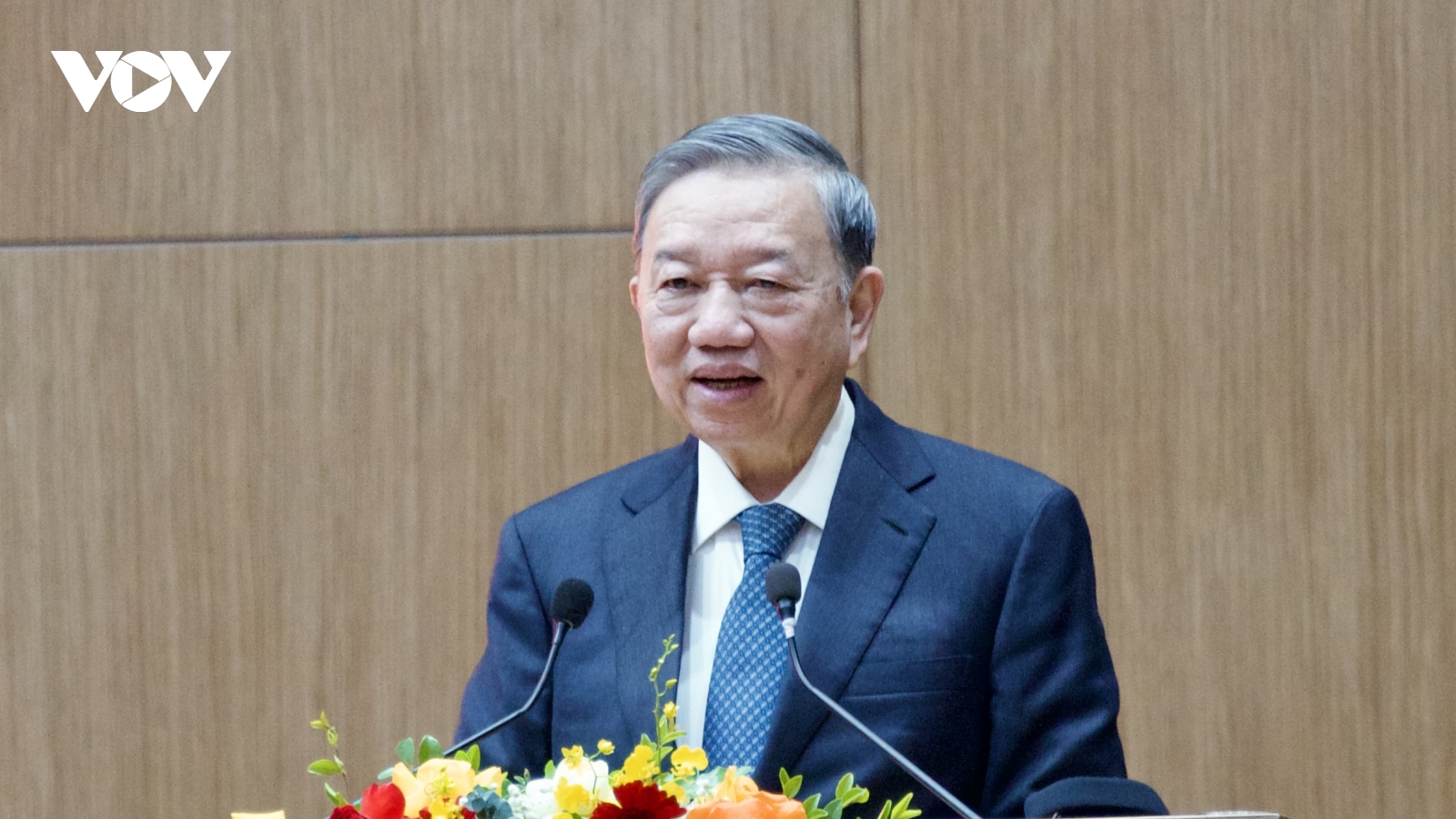 Tổng Bí thư Tô Lâm gặp mặt chúc Tết cán bộ cấp cao công an qua các thời kỳ