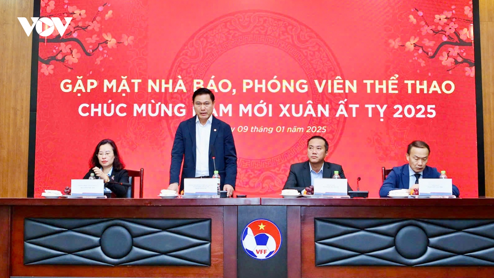 Lãnh đạo VFF cảm phục tinh thần chiến đấu của Doãn Ngọc Tân