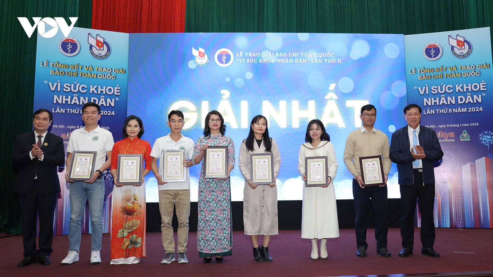 Lễ trao giải báo chí toàn quốc “Vì Sức khỏe nhân dân” lần thứ II