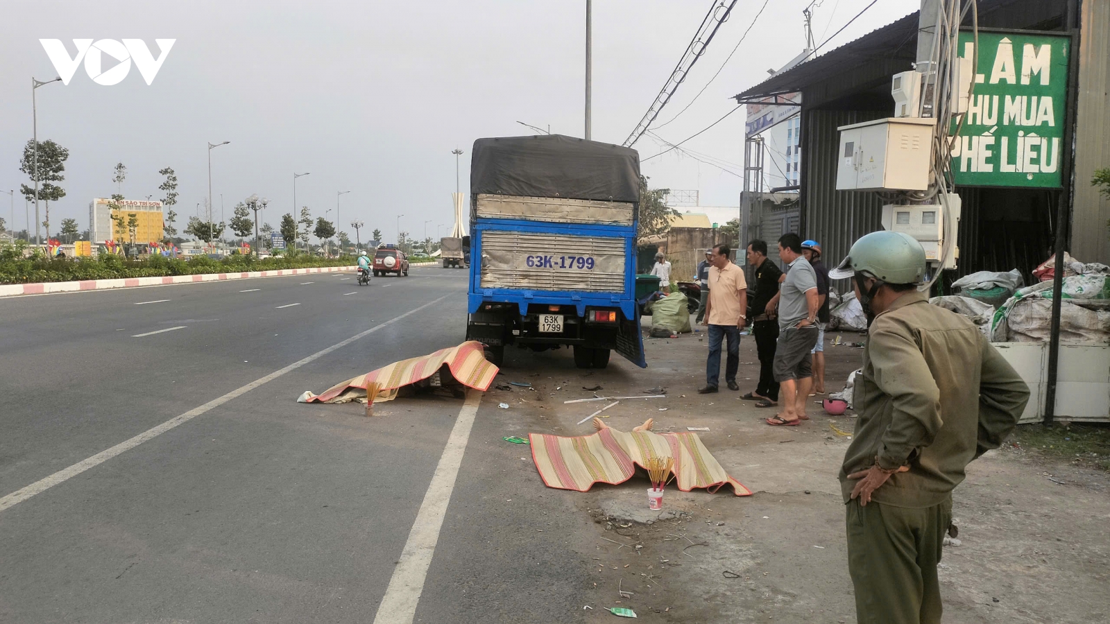 Tai nạn giao thông làm 2 người chết, 1 người bị thương ở Tiền Giang