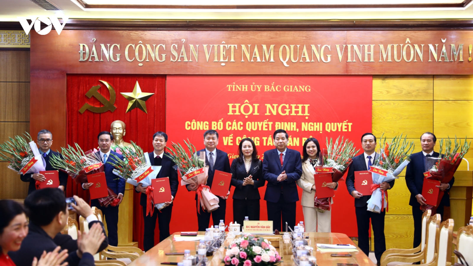 Bắc Giang bổ nhiệm hàng loạt lãnh đạo chủ chốt