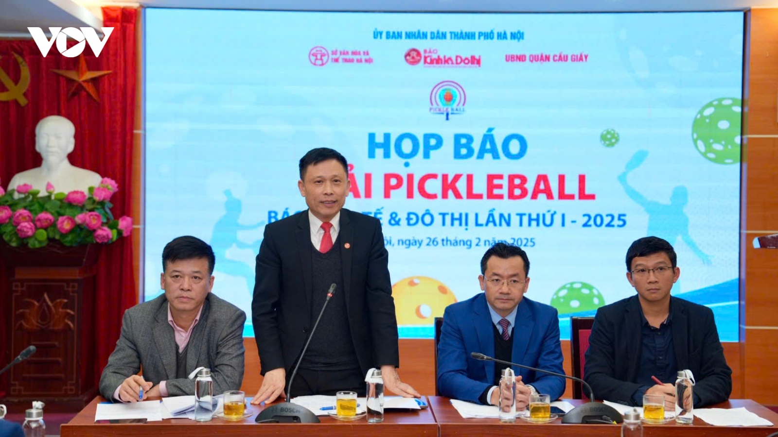 Giải “Pickleball Báo Kinh tế và Đô thị lần thứ I - 2025”: Chuyên nghiệp hóa phong trào