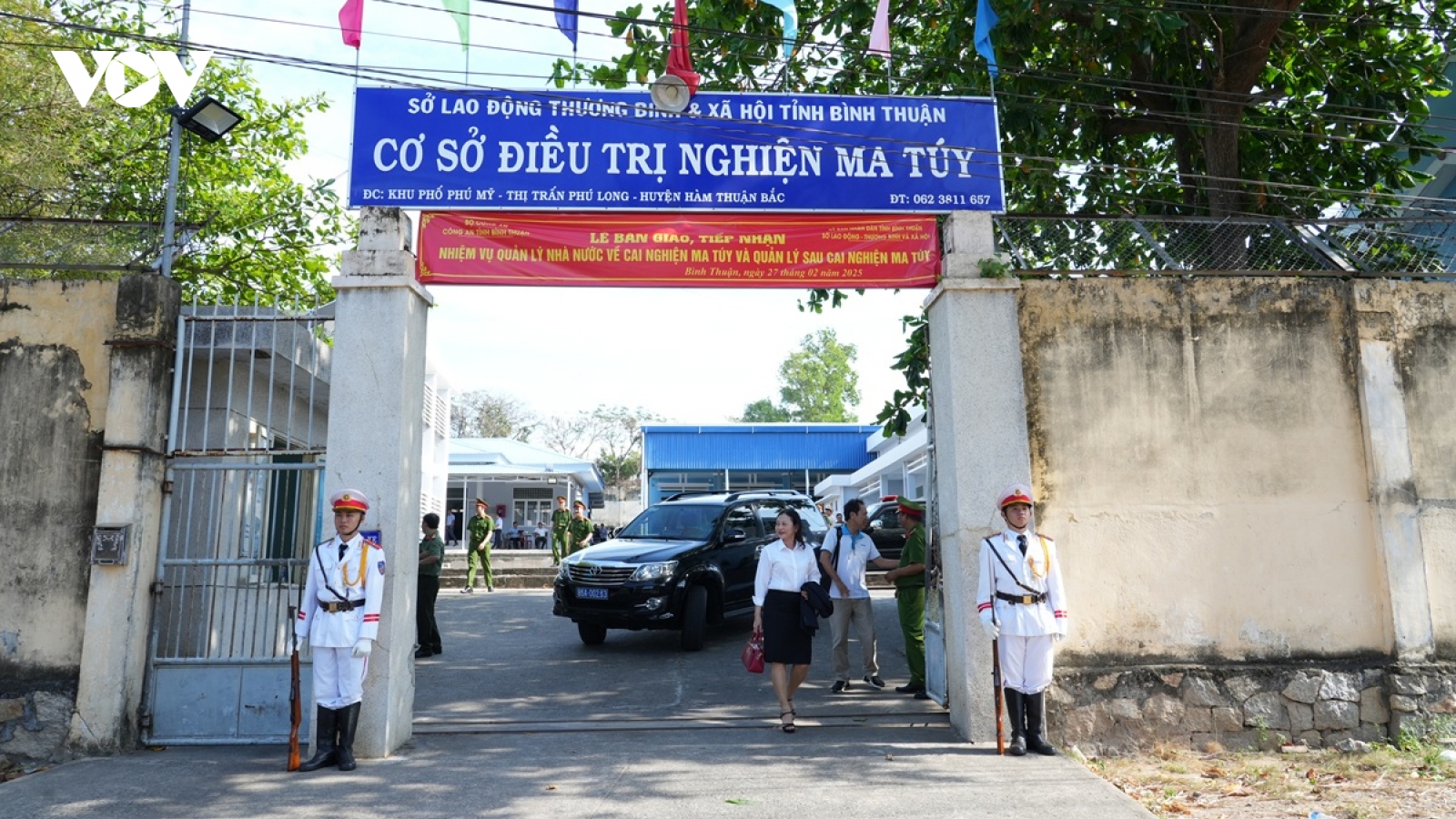 Công an Bình Thuận tiếp nhận quản lý cơ sở cai nghiện ma túy