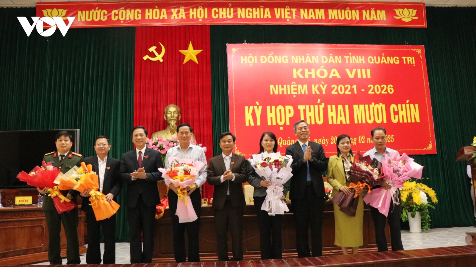 Nhân sự lãnh đạo các đơn vị mới sau sắp xếp tại tỉnh Quảng Trị