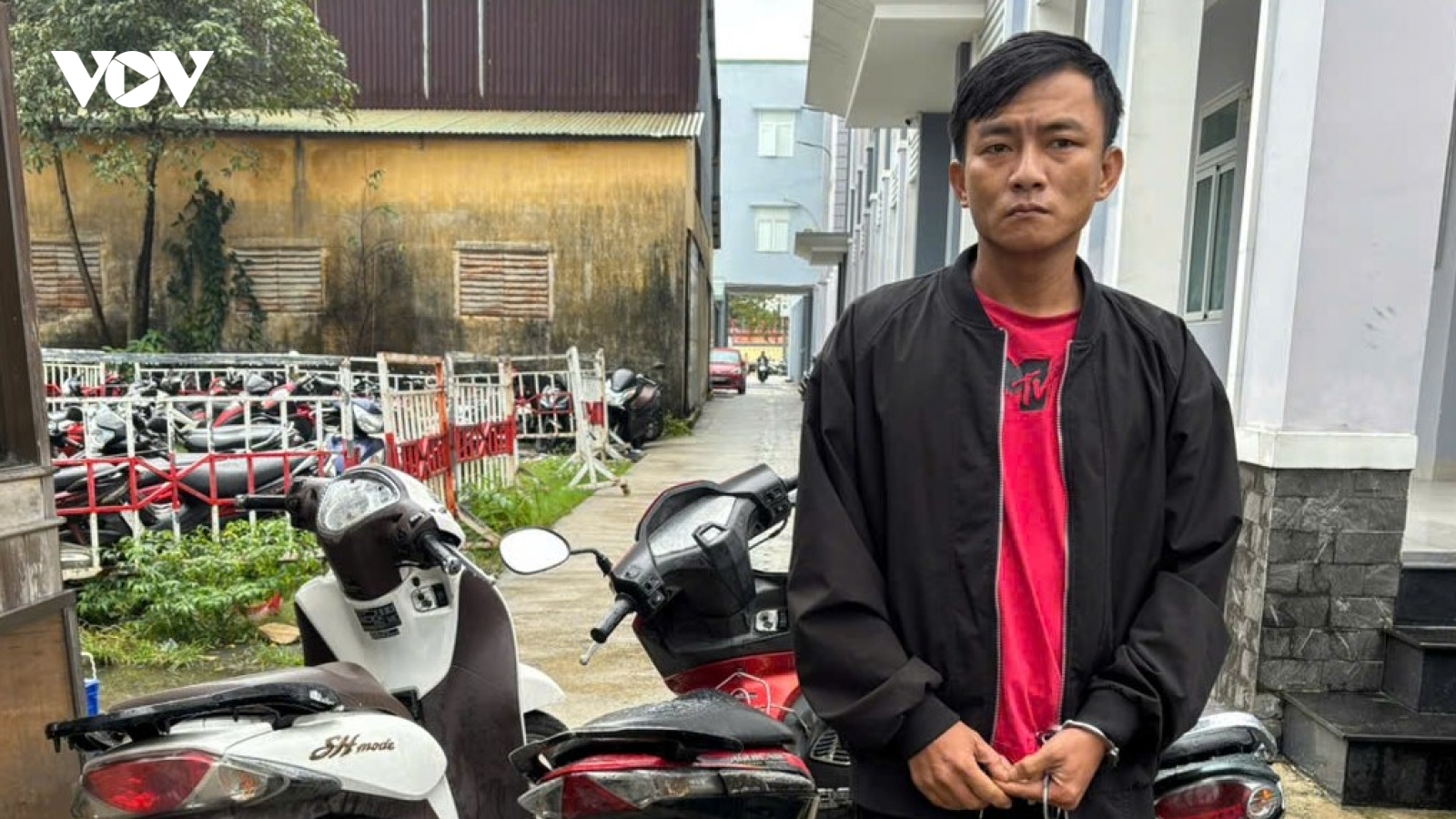 Bắt đối tượng có 3 tiền án thực hiện hàng loạt vụ trộm cắp xe máy ở Đà Nẵng