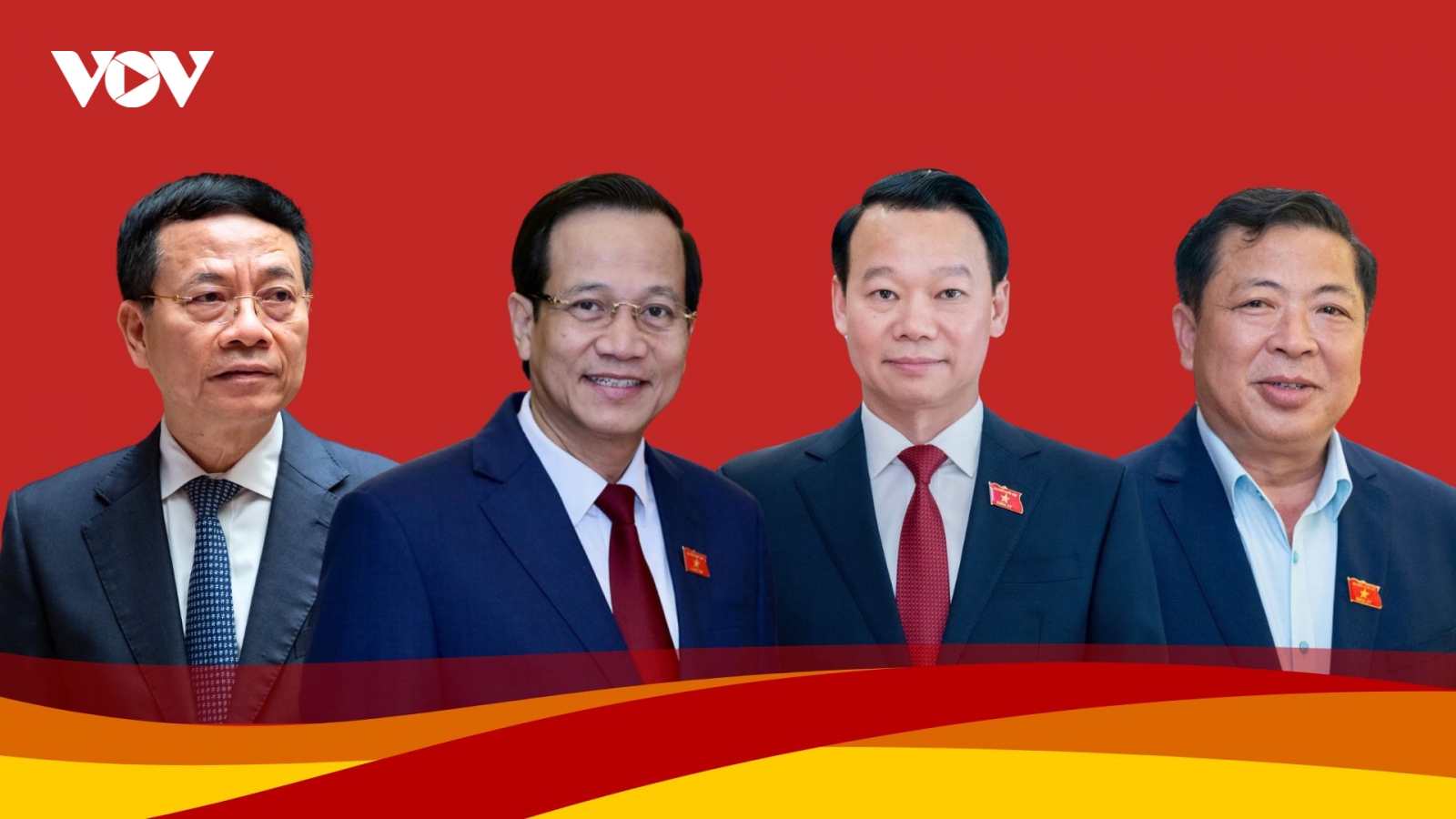 Quốc hội phê chuẩn 2 Phó Thủ tướng và 4 bộ trưởng