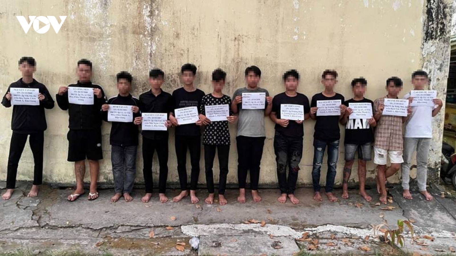 Hẹn đánh nhau, 22 thanh niên bị khởi tố