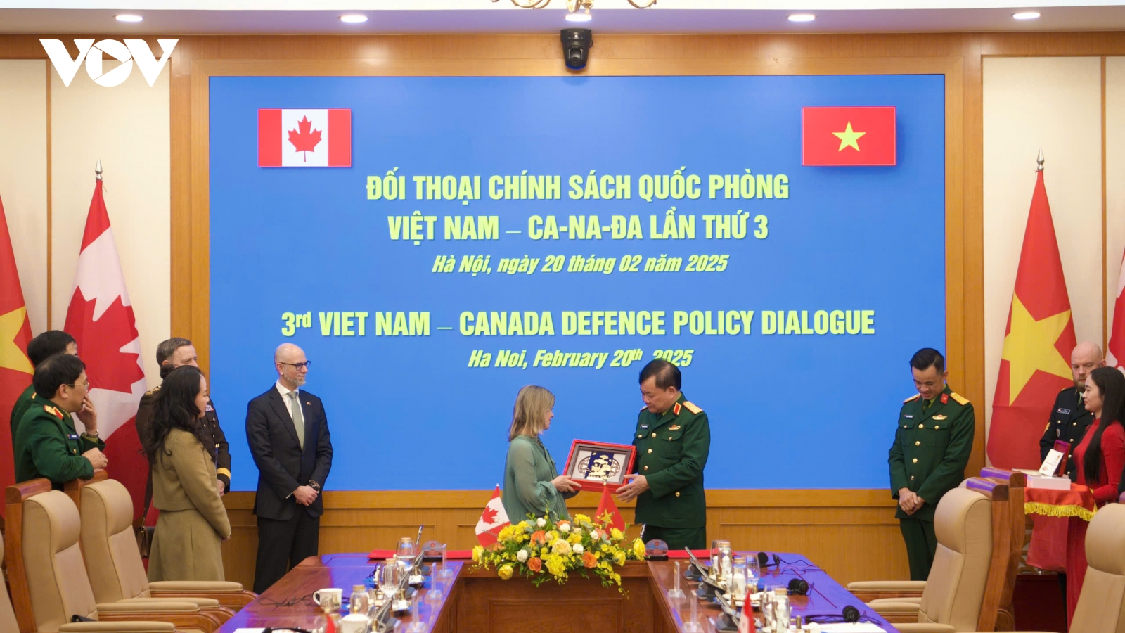 Việt Nam - Canada thúc đẩy quan hệ hợp tác quốc phòng