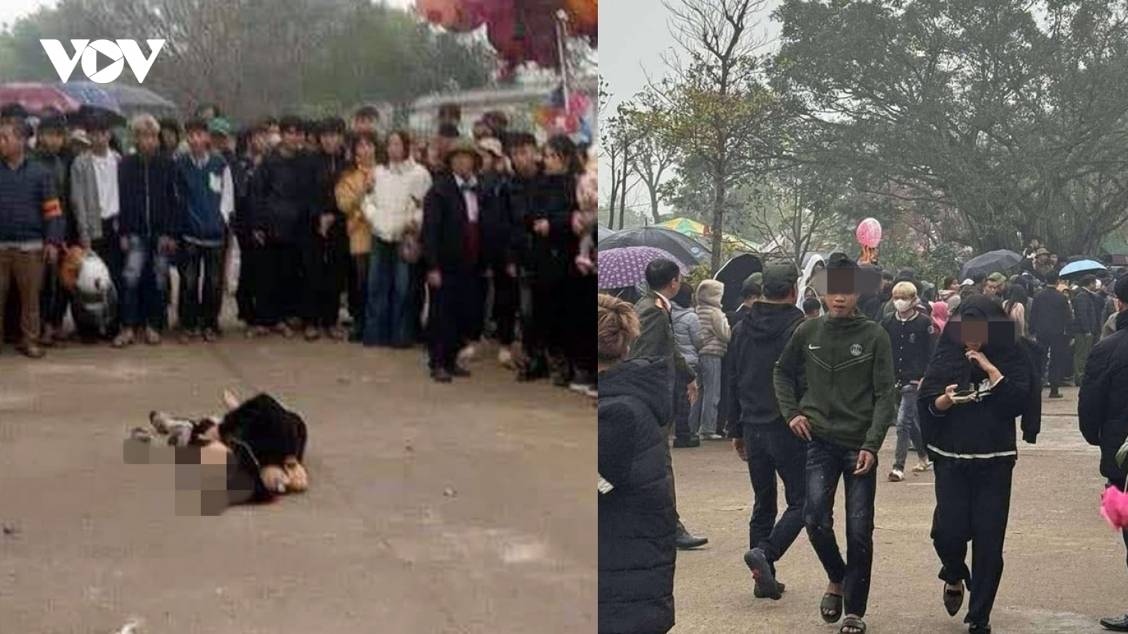 Điều tra vụ một người bị đâm trọng thương tại lễ hội chùa Đậu