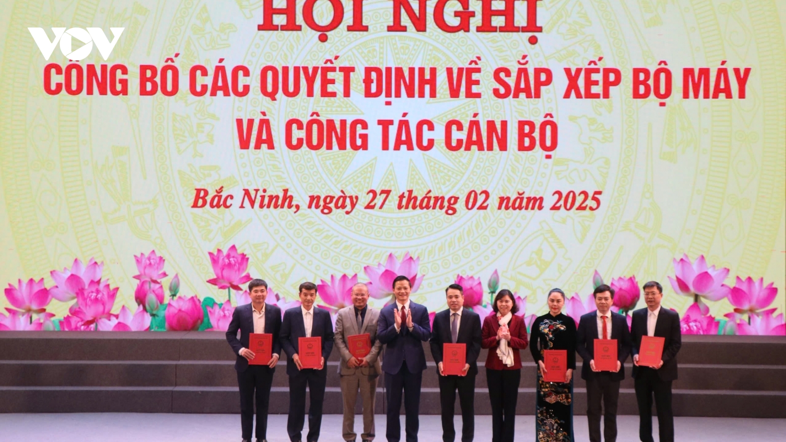 Bắc Ninh bổ nhiệm giám đốc 4 sở mới thành lập