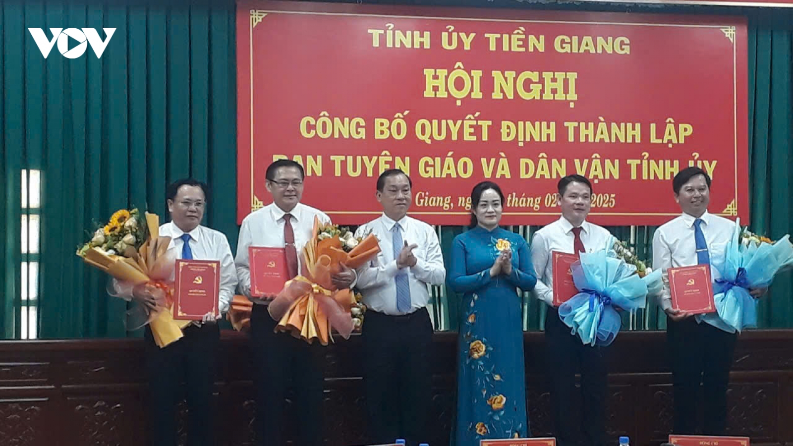 Tiền Giang giảm 4 cán bộ lãnh đạo, quản lý sau khi sắp xếp tổ chức bộ máy