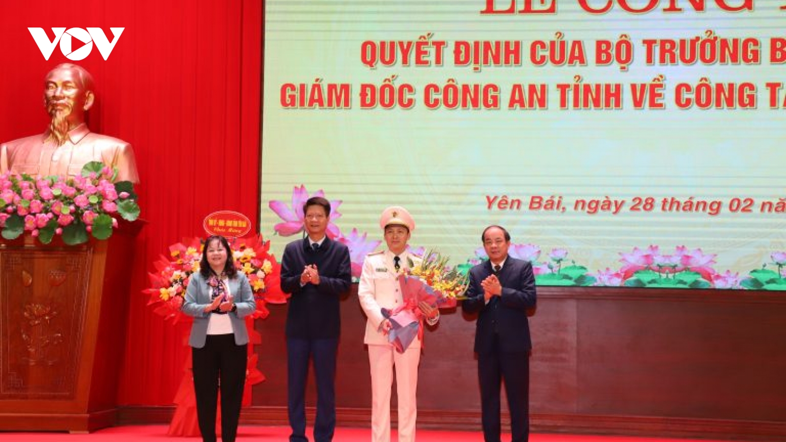 Công an Yên Bái có thêm 1 phó giám đốc
