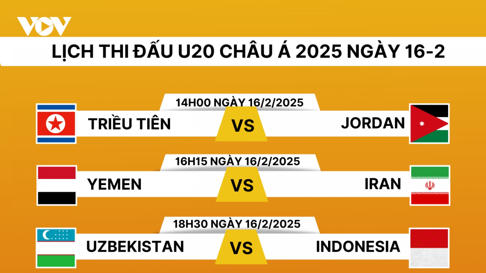 Lịch thi đấu và trực tiếp U20 châu Á 2025 hôm nay 16/2: U20 Indonesia gặp khó