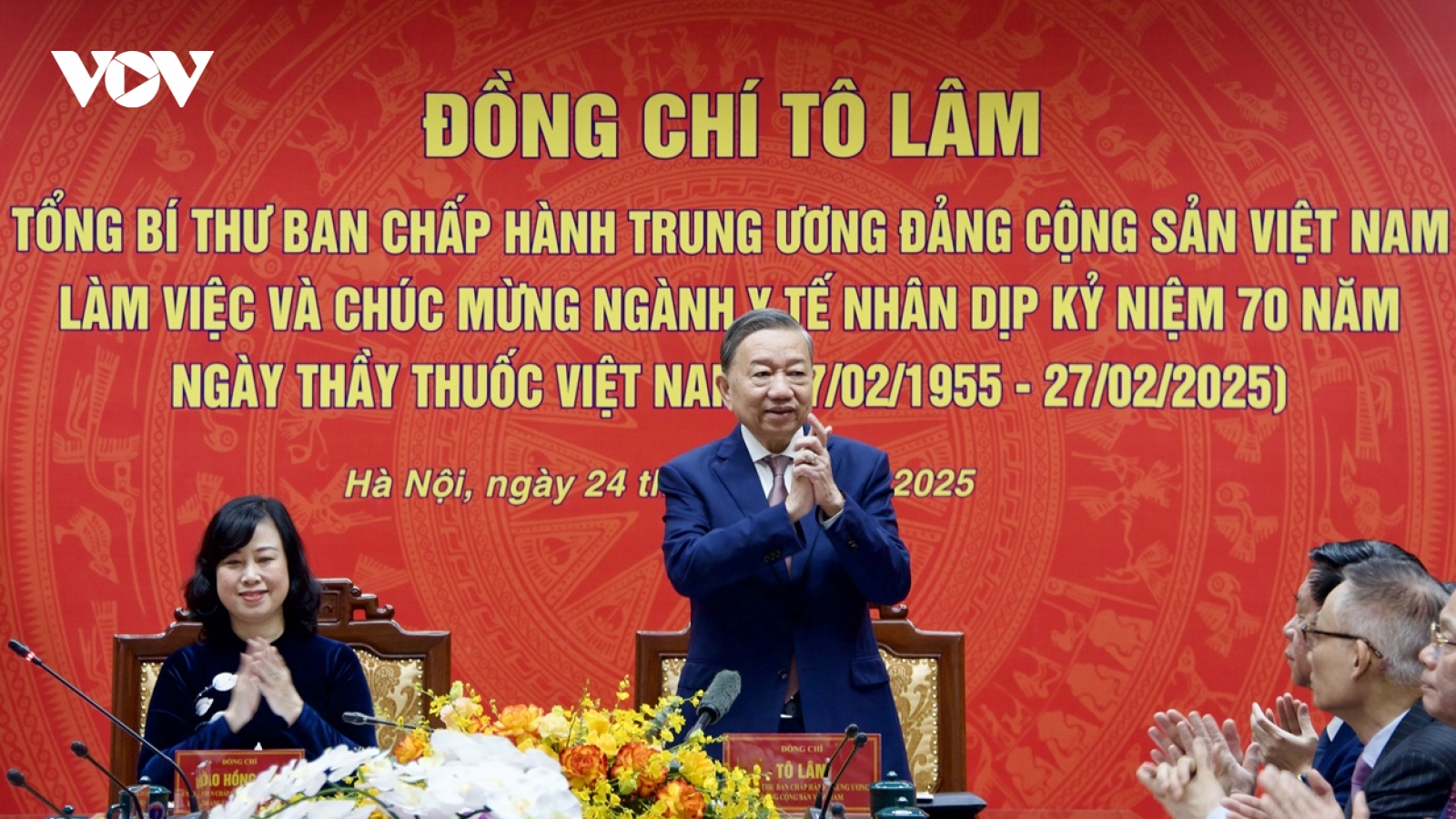 Tổng Bí thư Tô Lâm chủ trì buổi làm việc với Bộ Y tế