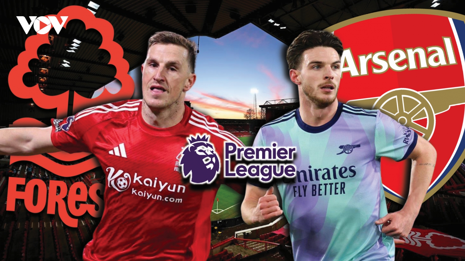 Dự đoán kết quả và đội hình ra sân trận Nottingham vs Arsenal
