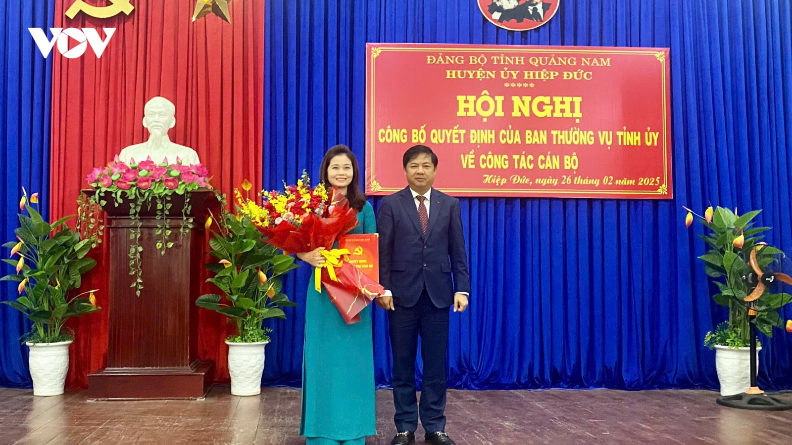 Bí thư Tỉnh đoàn Quảng Nam làm Bí thư Huyện ủy Hiệp Đức