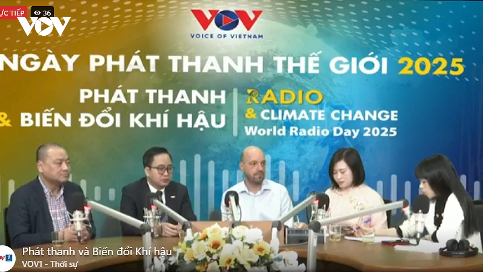 Vai trò của phát thanh trong bối cảnh biến đổi khí hậu khó lường