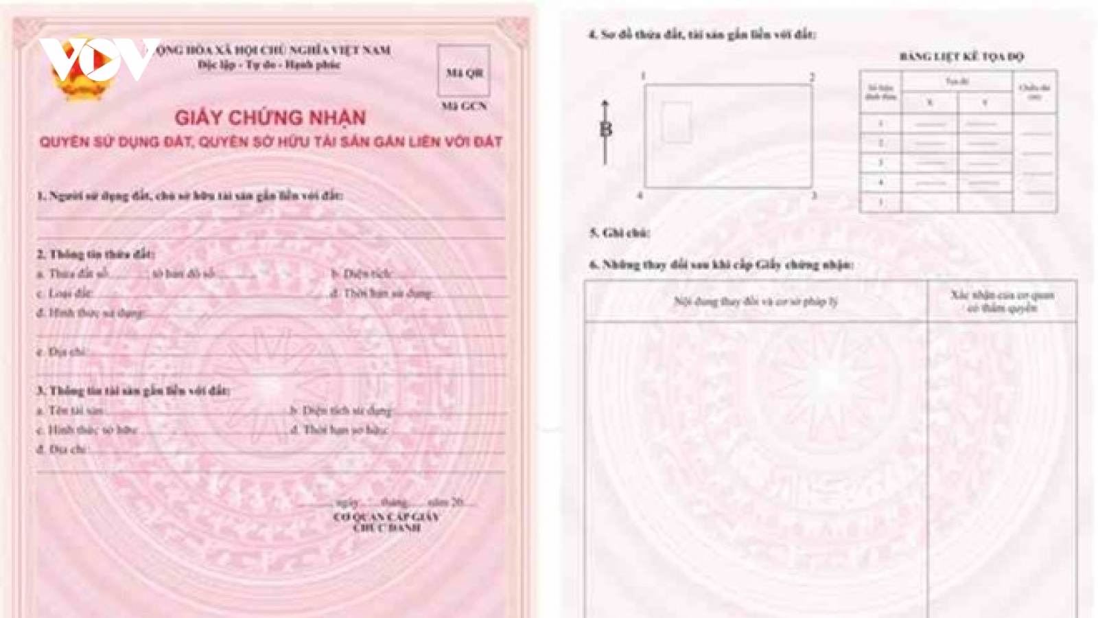 Trường hợp đã được cấp “sổ đỏ” nhưng buộc phải đổi sang mẫu mới từ năm 2025