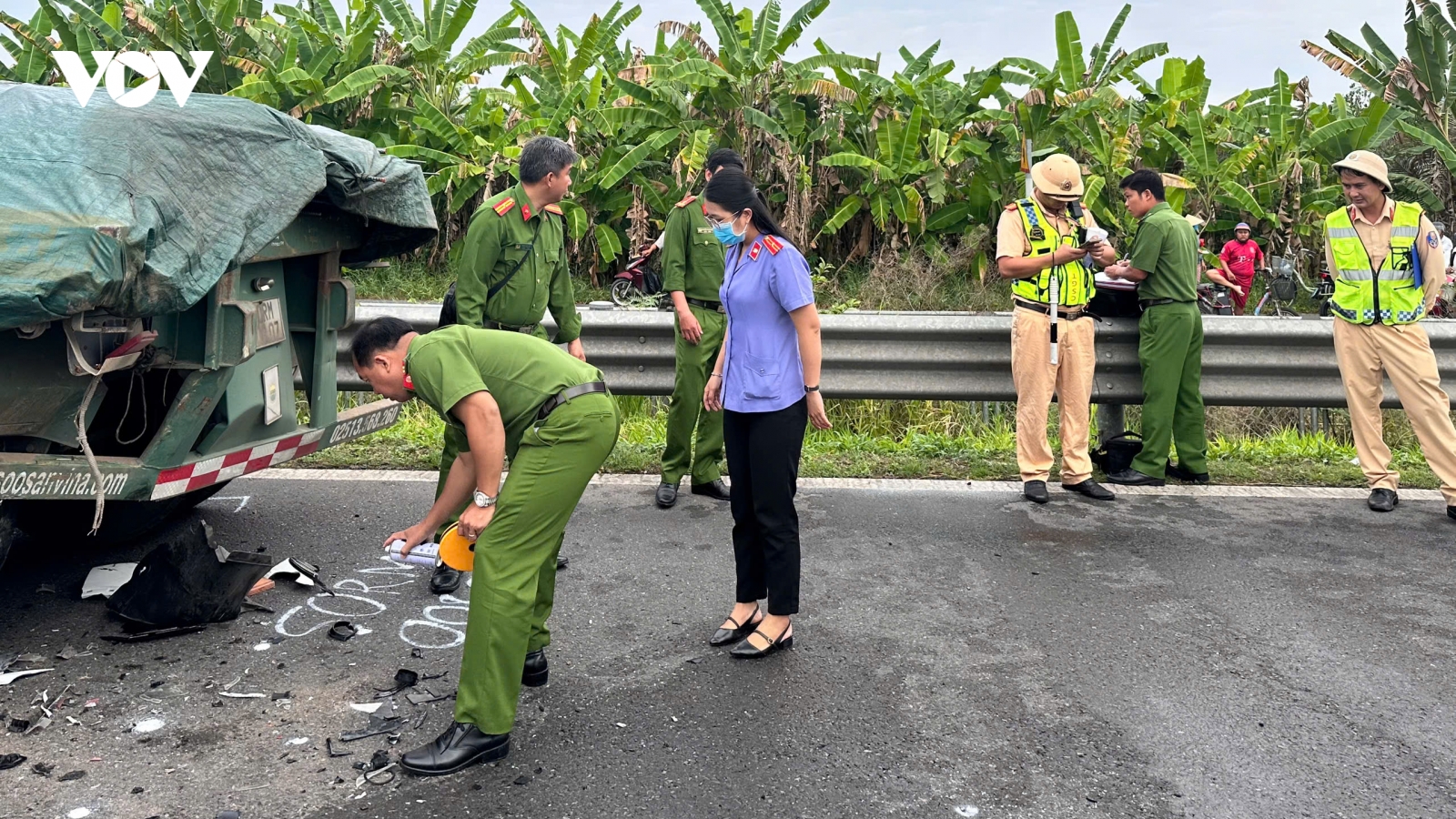 Tiền Giang: Tai nạn trên cao tốc Trung Lương- Mỹ Thuận, 2 người thương vong