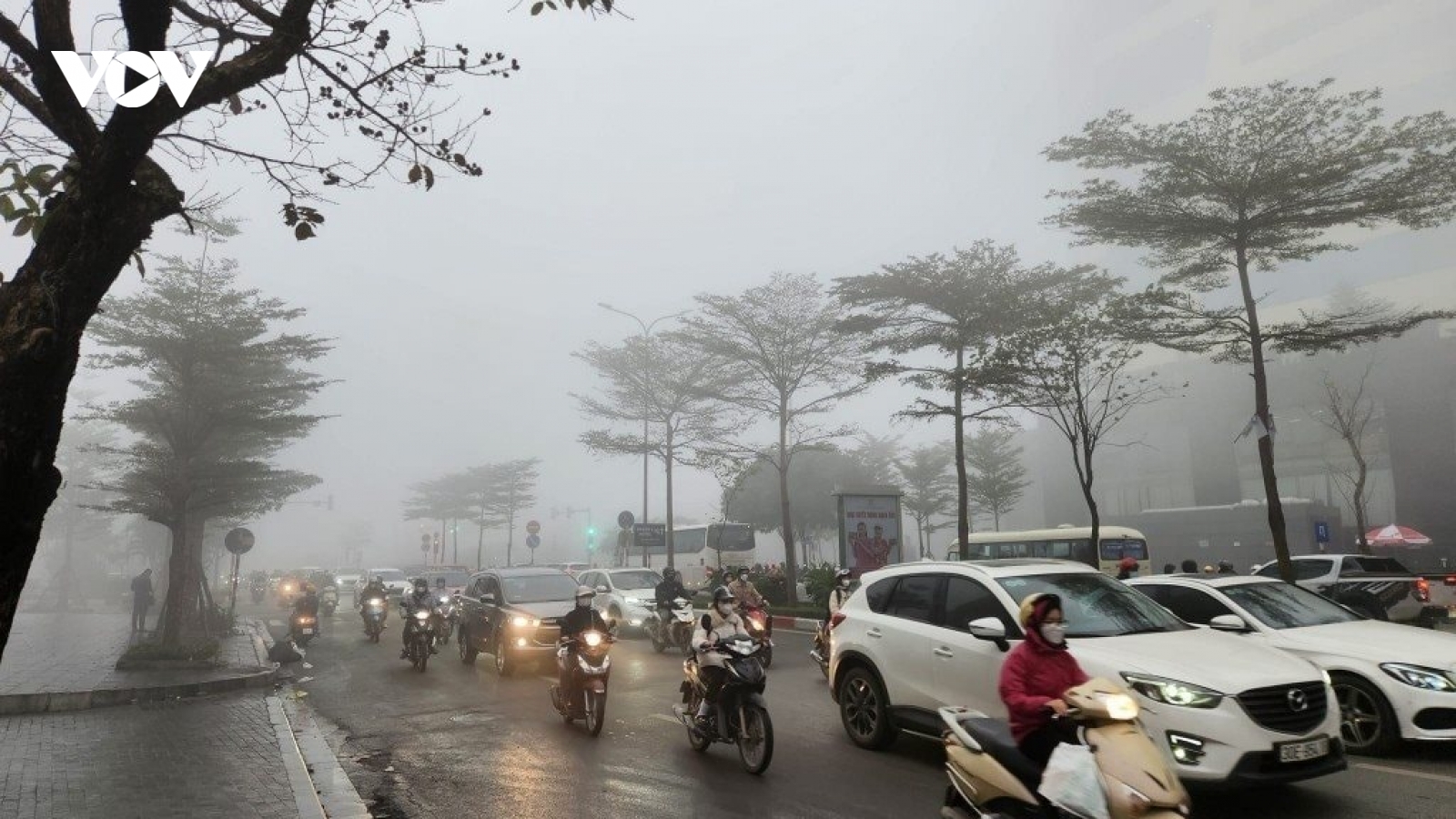 Thời tiết ngày 14/2: Bắc Bộ có mưa vài nơi, sáng sớm có sương mù, trời rét