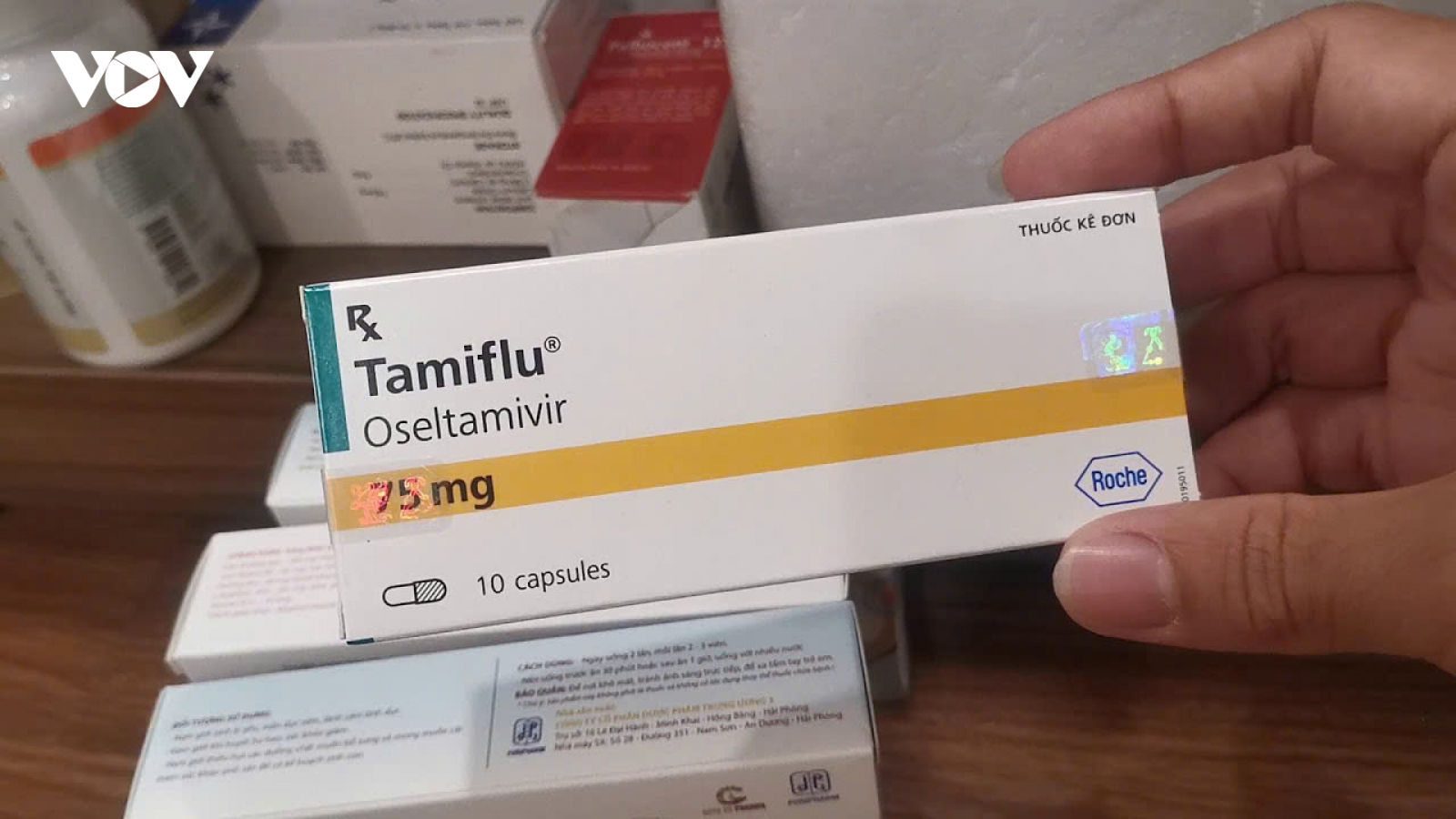 Bộ Y tế: Thuốc Tamiflu vẫn còn đầy kho