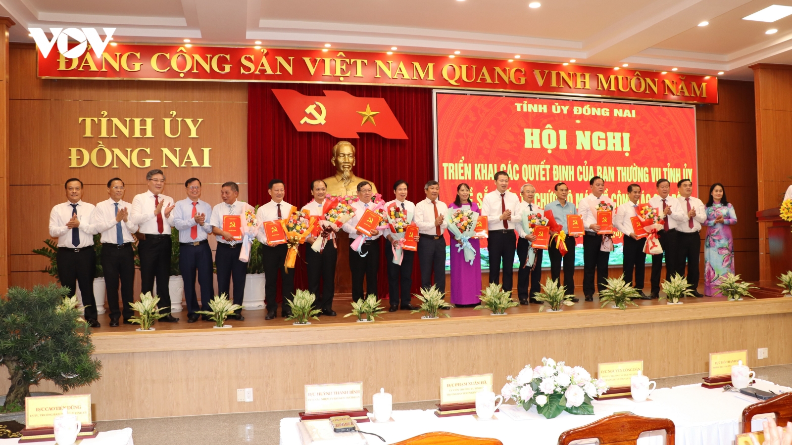Đồng Nai thành lập mới 2 đảng bộ, hợp nhất 2 ban đảng