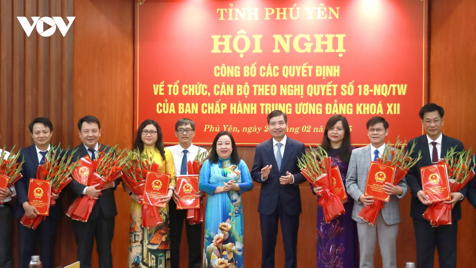 Phú Yên: Công bố điều động, bổ nhiệm cán bộ chủ chốt