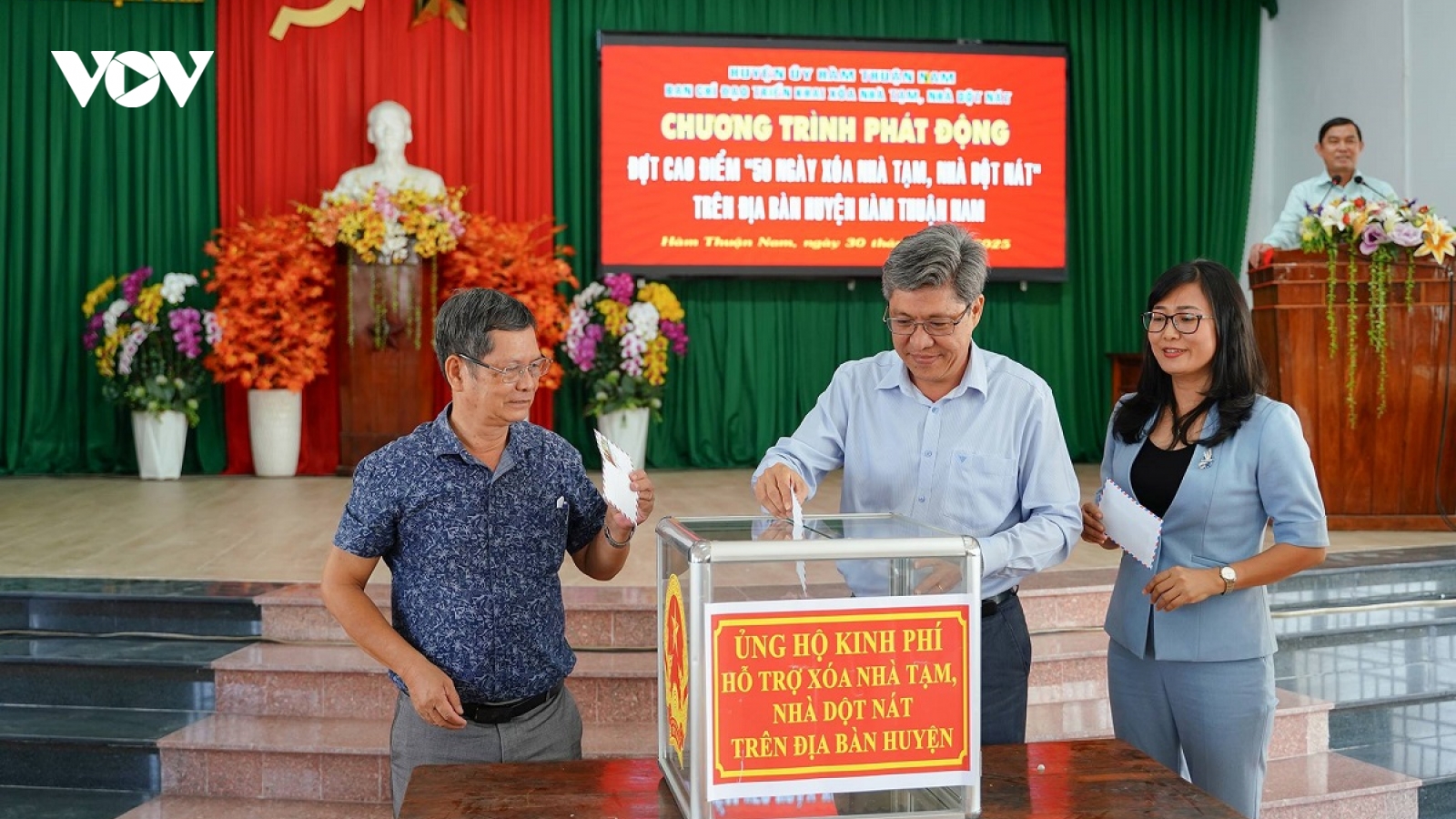 Đợt cao điểm “50 ngày xóa nhà tạm, nhà dột nát” ở Bình Thuận