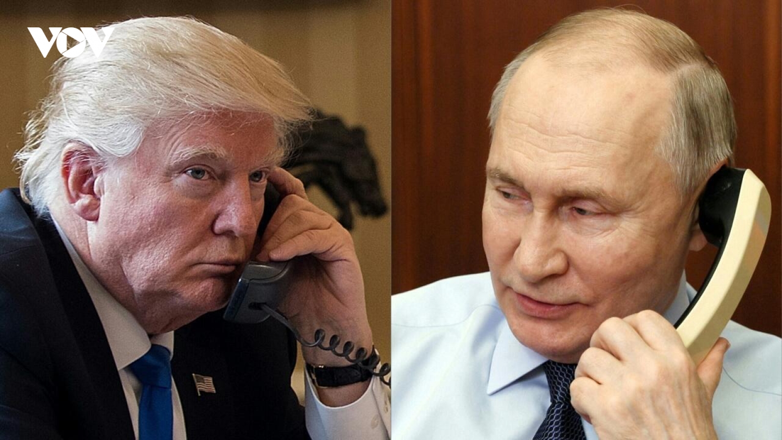 Phản ứng của Anh, Đức về cuộc điện đàm giữa ông Trump và ông Putin