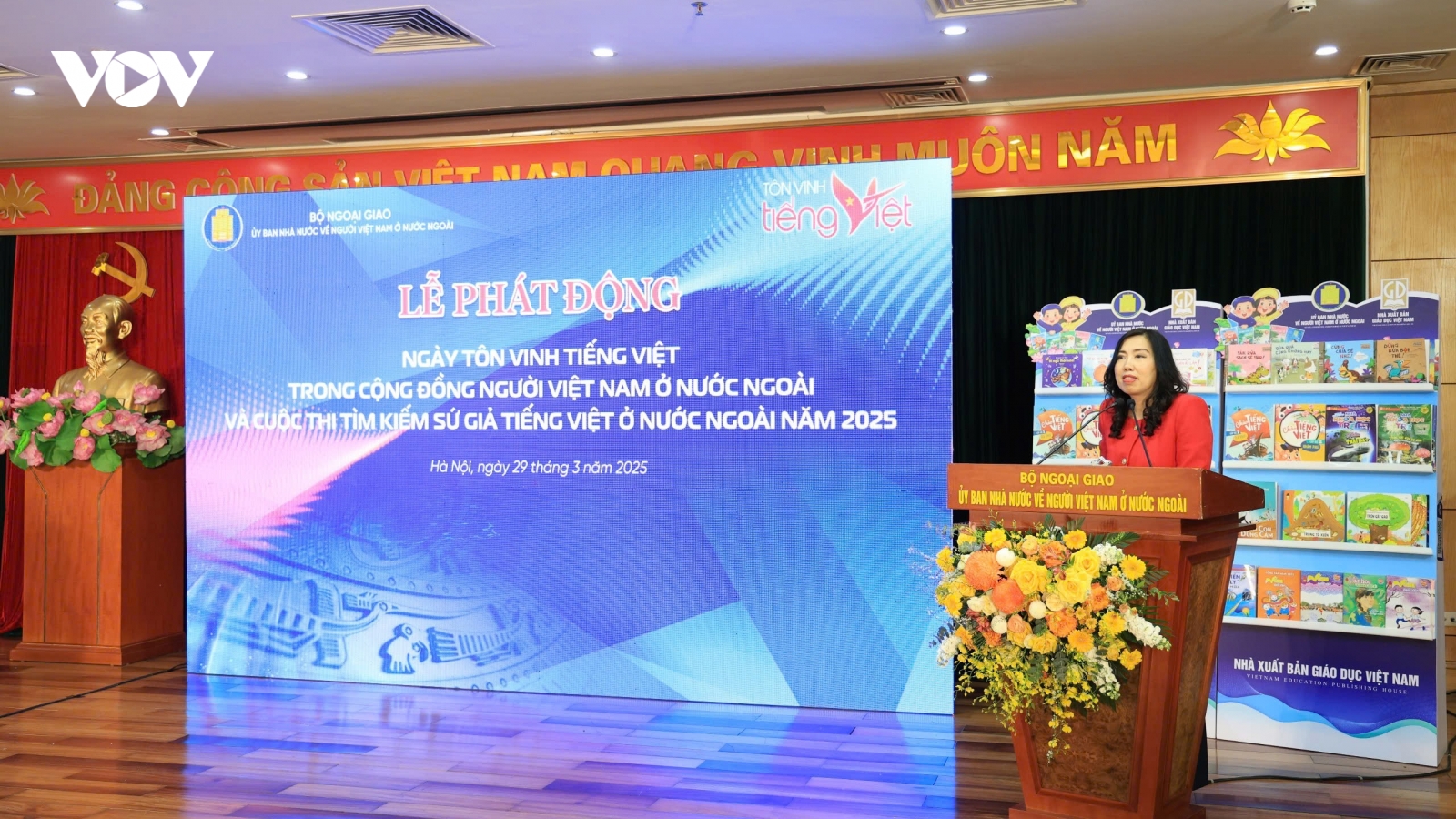 Lễ phát động Ngày Tôn vinh tiếng Việt: Giữ gìn tiếng Việt, giữ gìn hồn Việt