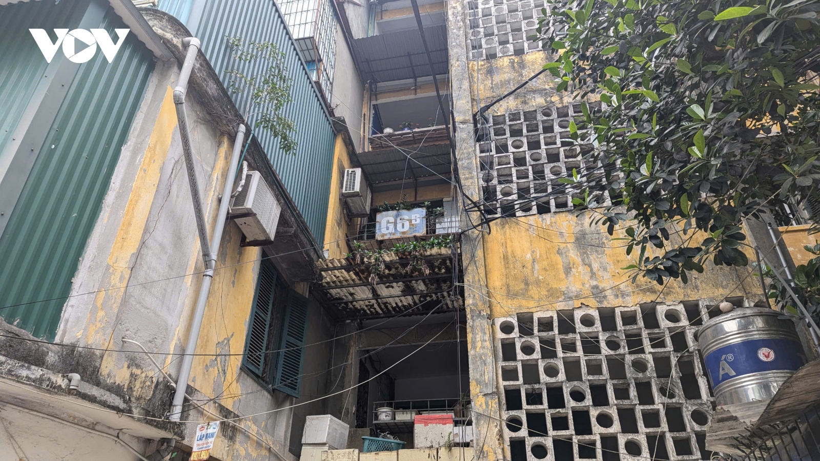 Hiện trạng khu tập thể xuống cấp ở Hà Nội được nghiên cứu xây chung cư 40 tầng
