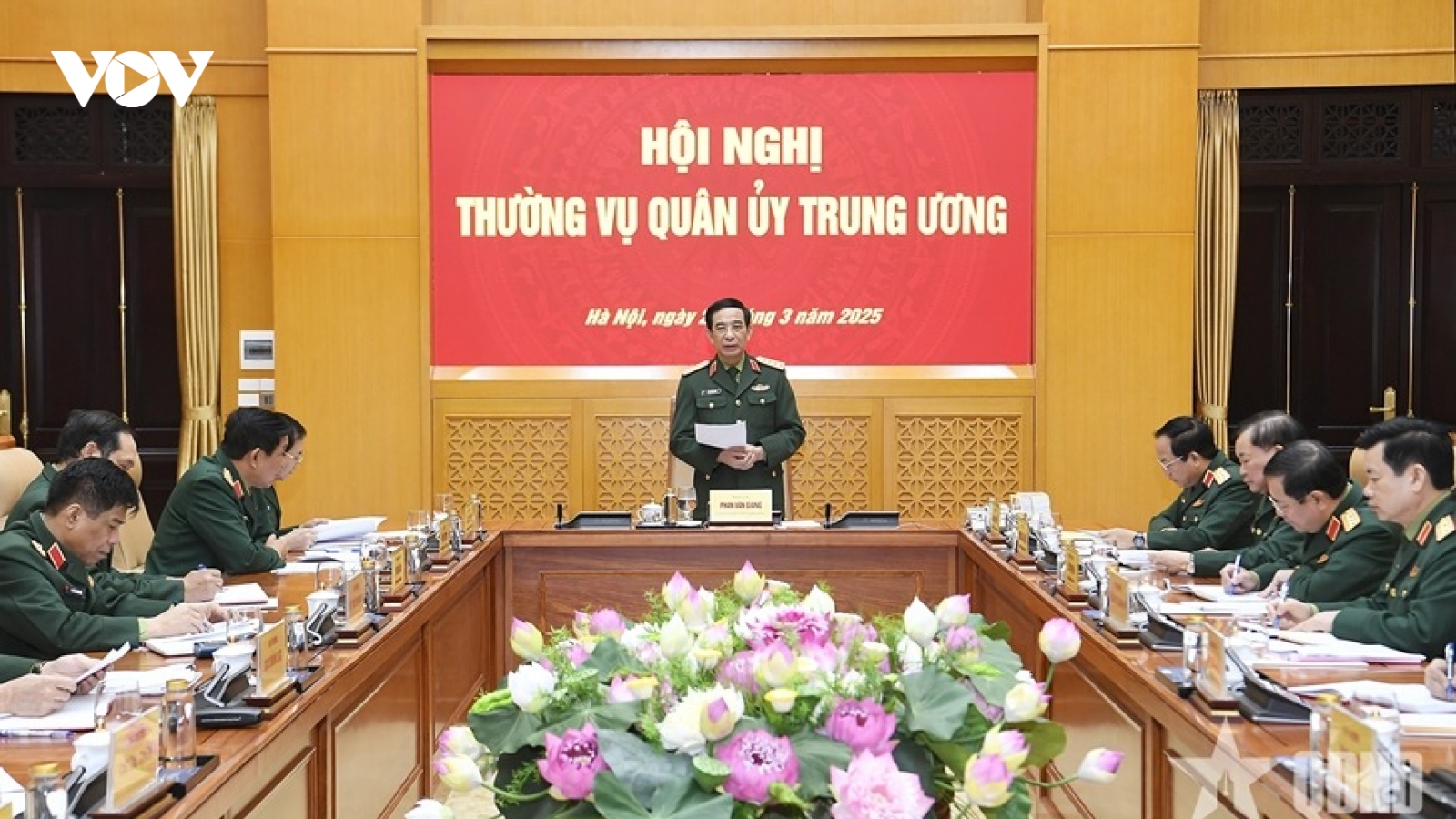 Thường vụ Quân ủy Trung ương cho ý kiến vào dự thảo Đề án tổ chức quân sự địa phương