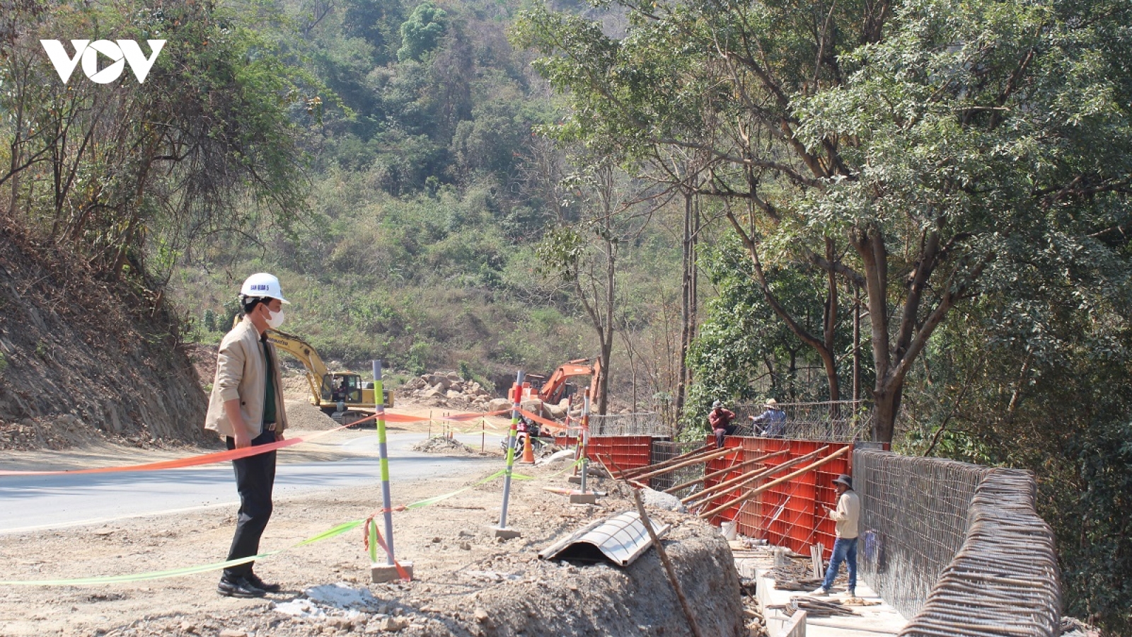 Tiến độ thi công Quốc lộ 28B kết nối Bình Thuận - Lâm Đồng chậm