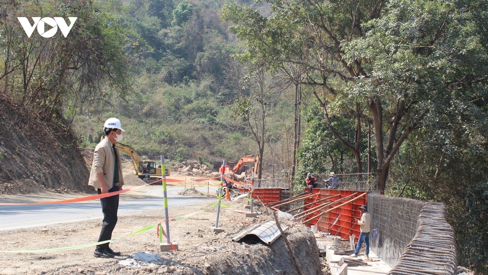 Tiến độ thi công Quốc lộ 28B kết nối Bình Thuận - Lâm Đồng chậm