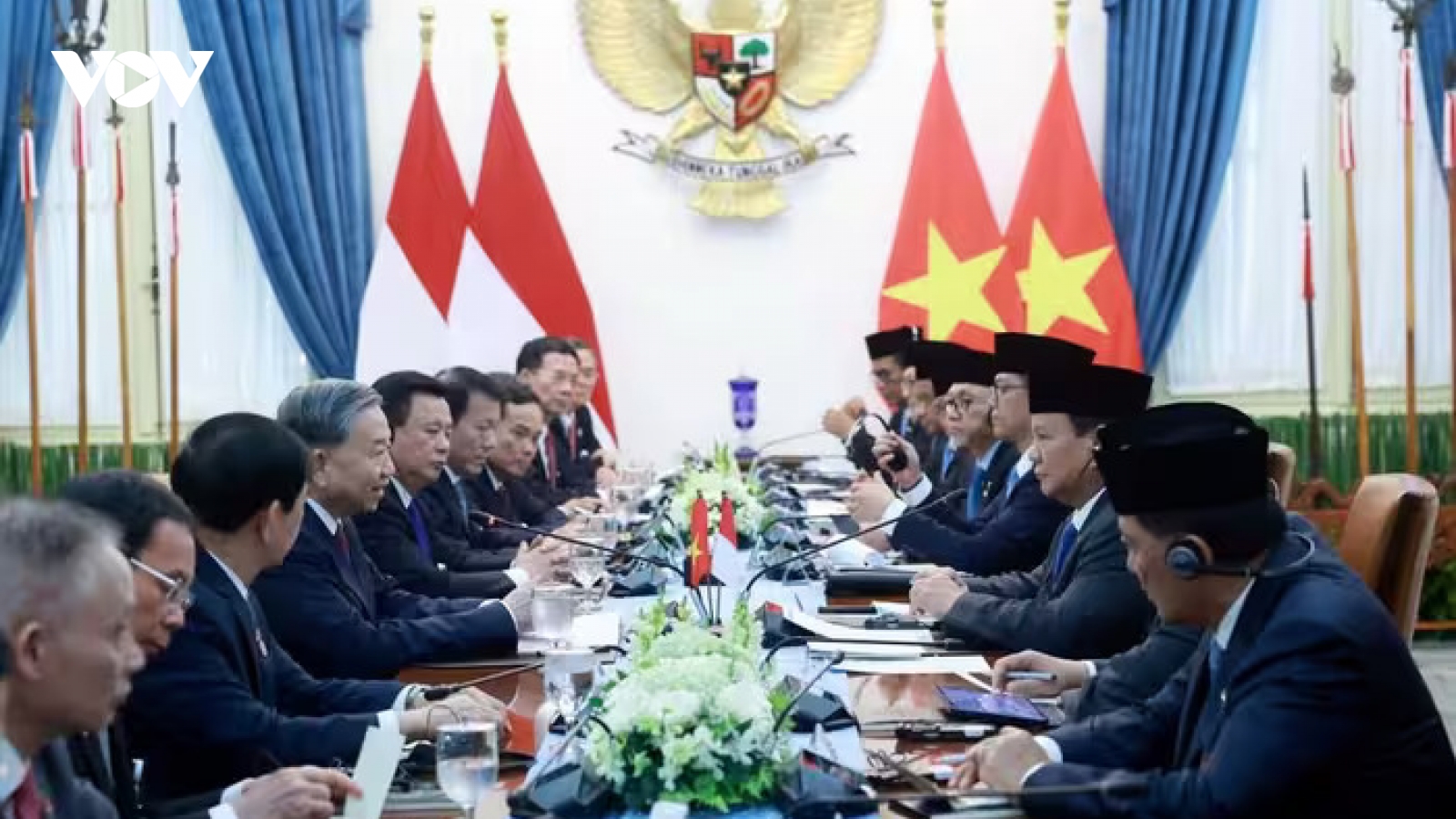 Hội đàm cấp cao giữa Tổng Bí thư Tô Lâm và Tổng thống Indonesia Prabowo Subianto