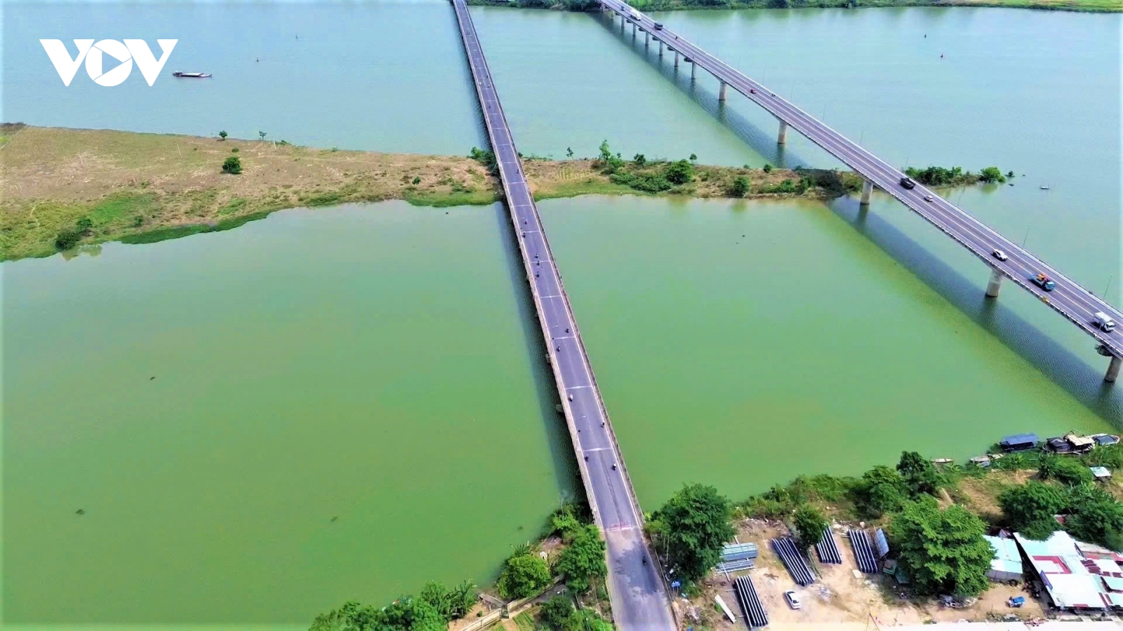 Tiếp tục cấm xe qua cầu Câu Lâu trên Quốc lộ 1 A để sửa chữa đợt 2