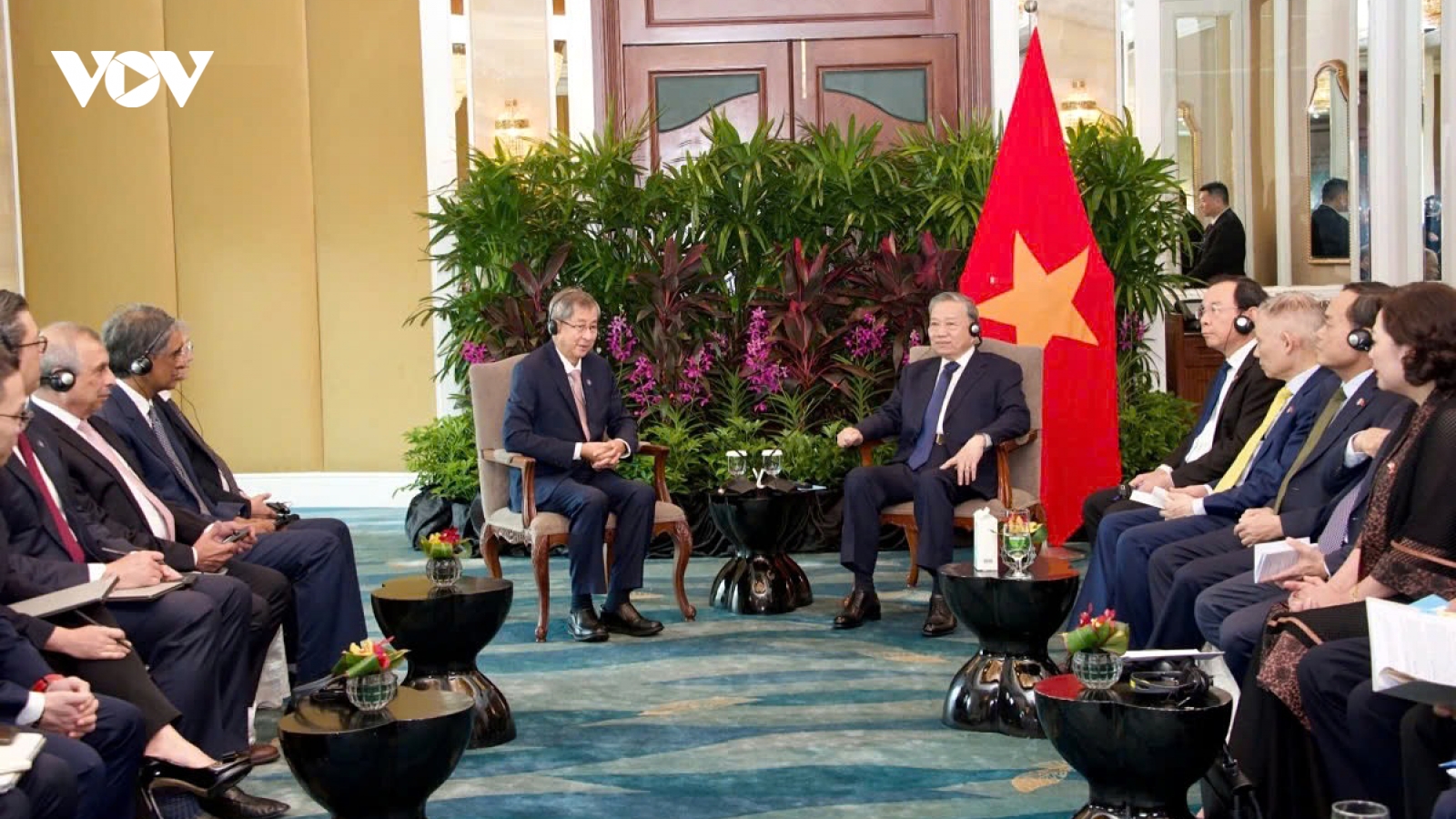 Party leader To Lam supports Vietnam – Singapore increased business cooperation