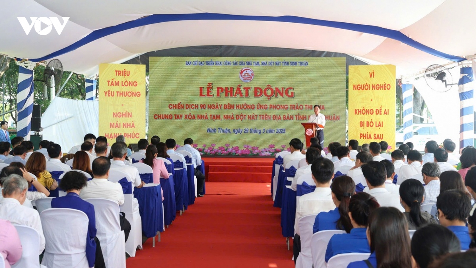 Phó Thủ tướng Nguyễn Chí Dũng phát động chiến dịch xóa nhà tạm trong 90 ngày đêm