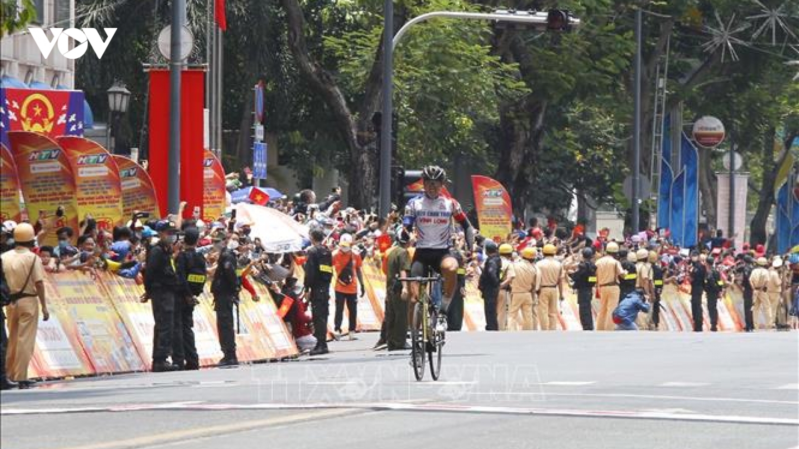 Kết thúc giải xe đạp cúp HTV