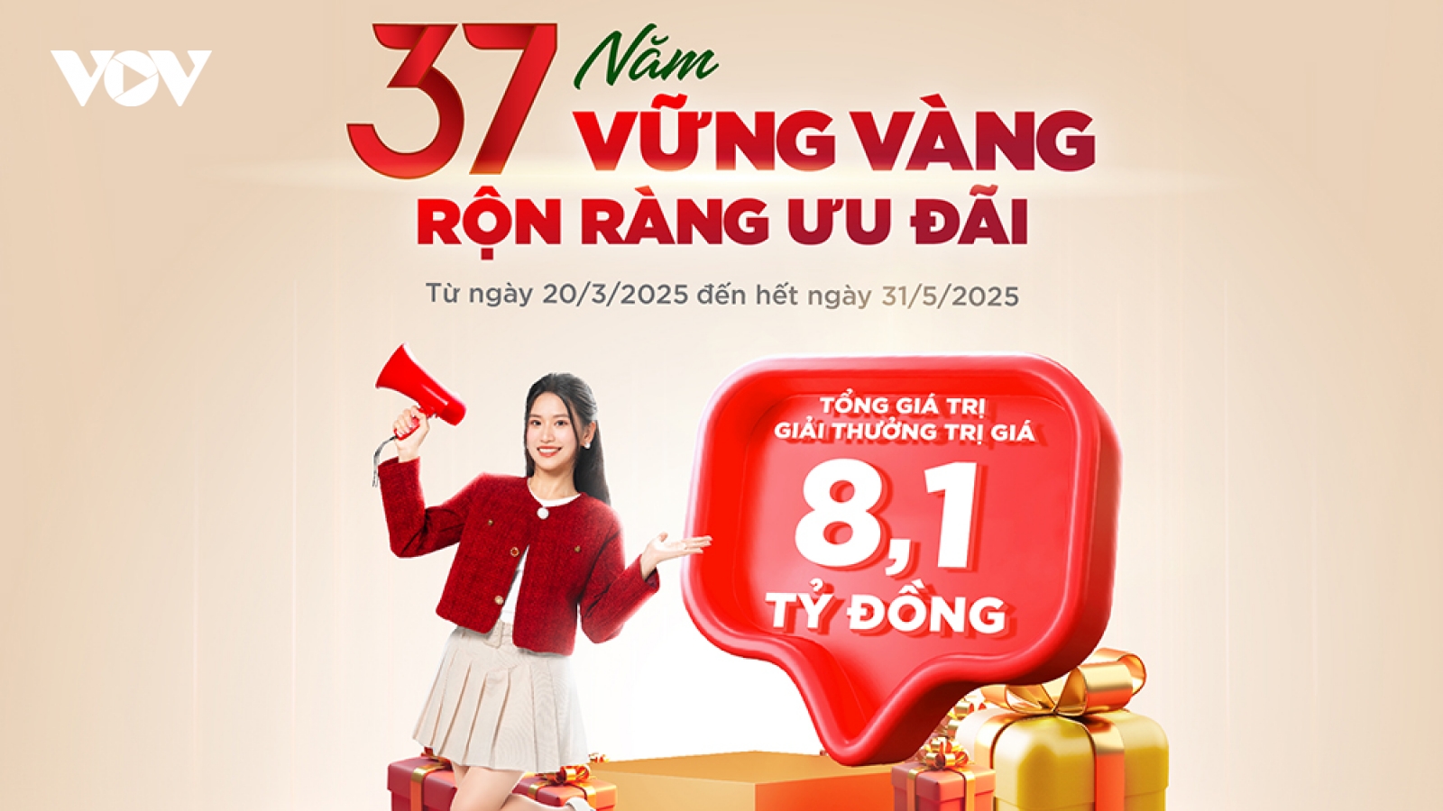 Agribank tri ân khách hàng với hơn 13.700 phần quà hấp dẫn nhân dịp sinh nhật 37 năm