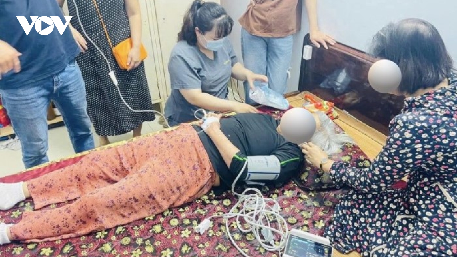 Kịp thời cứu sống cụ bà 83 tuổi bị co giật tại nhà