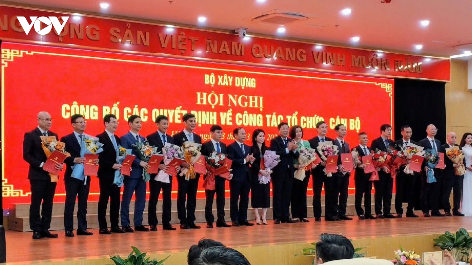 Bộ Xây dựng bổ nhiệm 28 lãnh đạo cấp trưởng tại 28 cơ quan, đơn vị trực thuộc