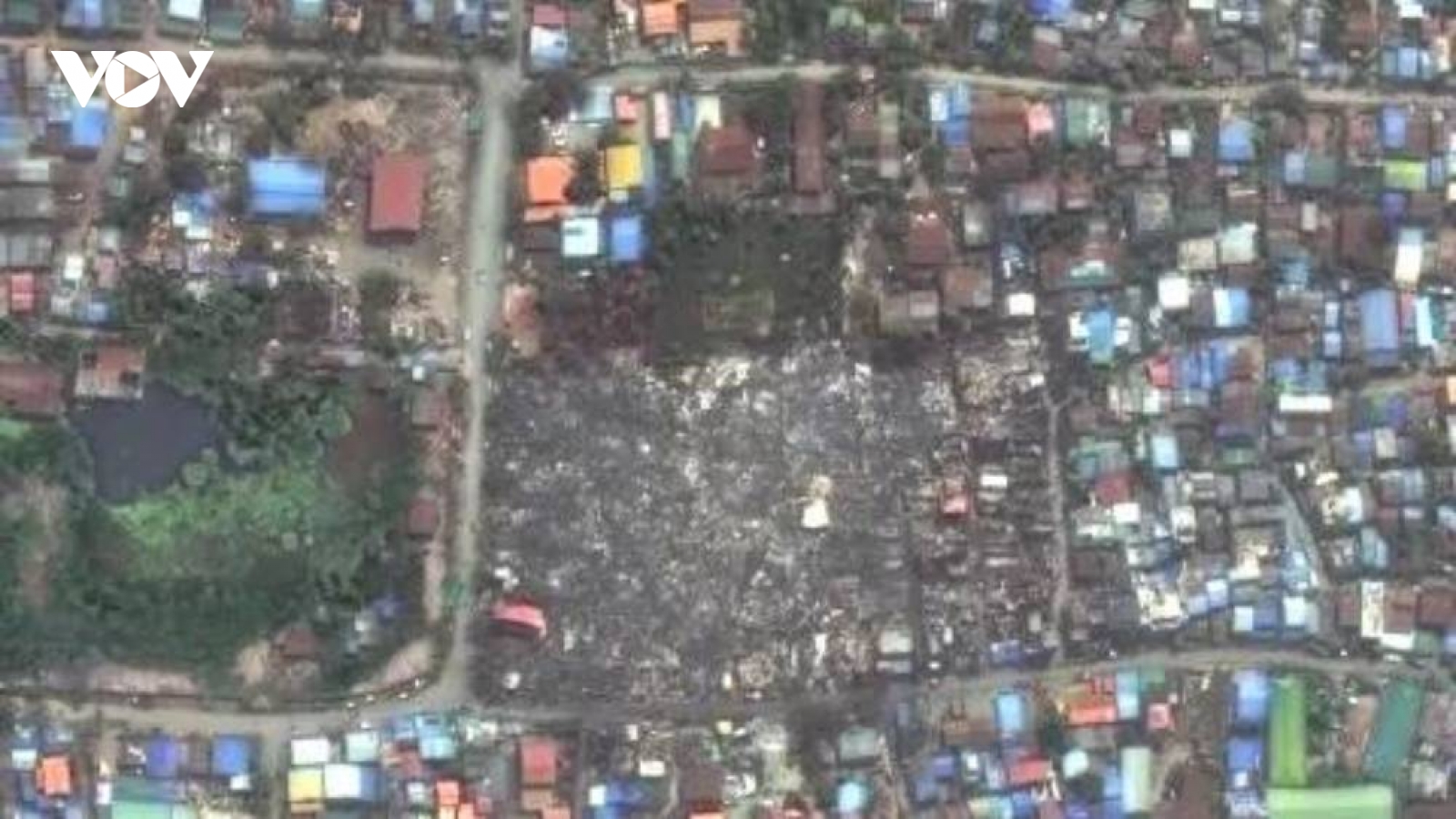Ảnh vệ tinh trước và sau trận động đất kinh hoàng ở Myanmar