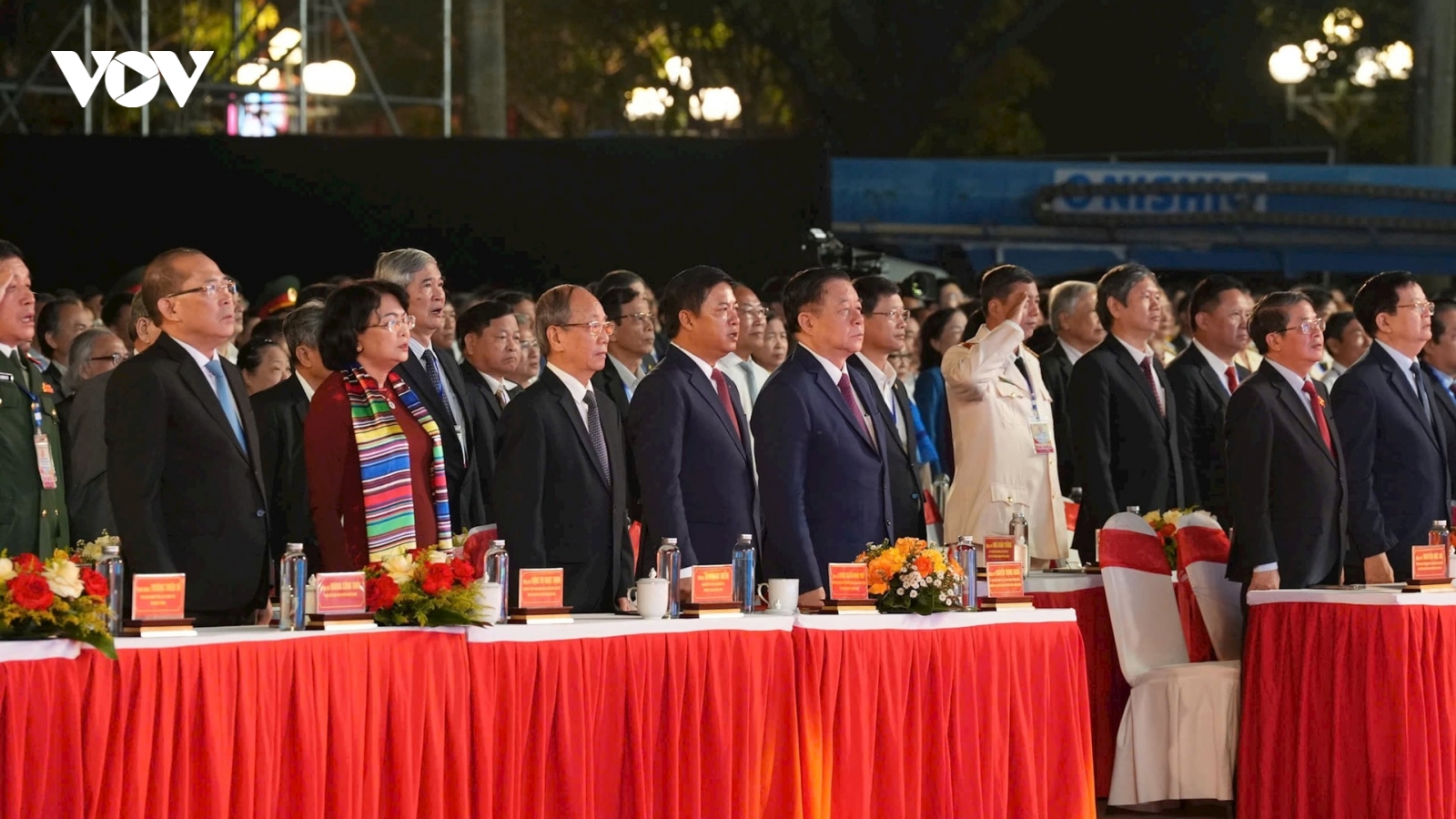 Ông Nguyễn Trọng Nghĩa dự Lễ Kỷ niệm 50 năm Ngày giải phóng tỉnh Quảng Nam