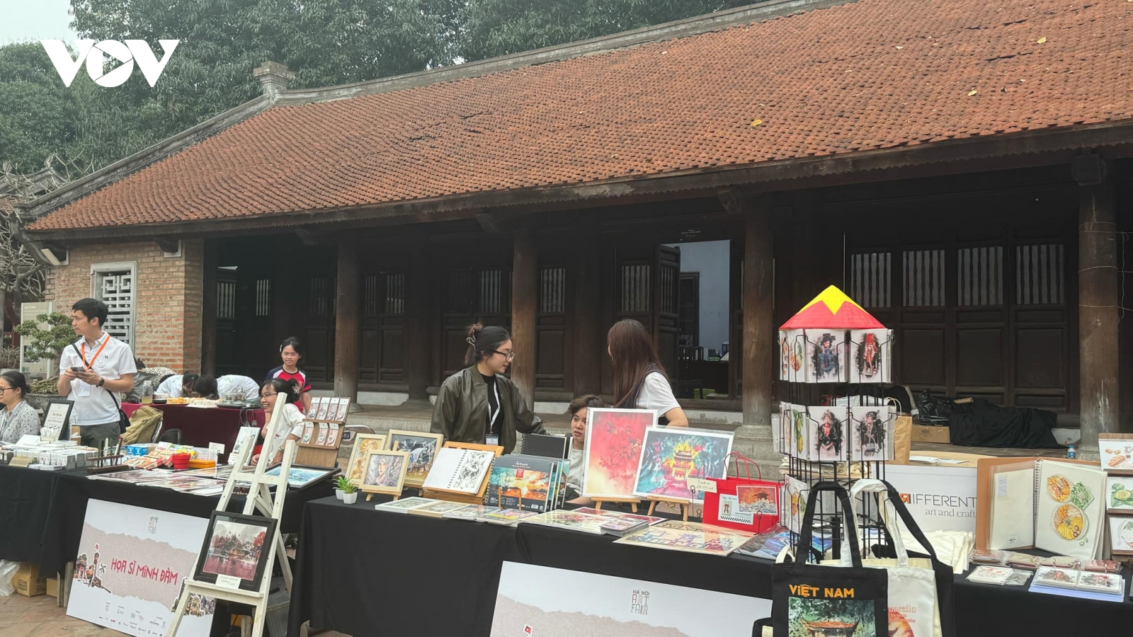 Khám phá không gian nghệ thuật độc đáo tại Hội làng nghệ “đa sắc”