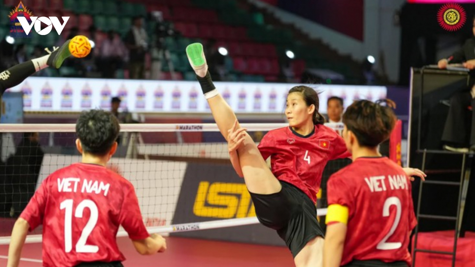 Vượt qua Thái Lan, cầu mây Việt Nam lần đầu tiên vô địch World Cup